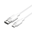 Attēls no USB 2.0 A to USB-C 3A cable Vention CTNWH 2M (whit