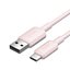 Picture of USB 2.0 A to USB-C 3A cable Vention CTQPH 2M (pink