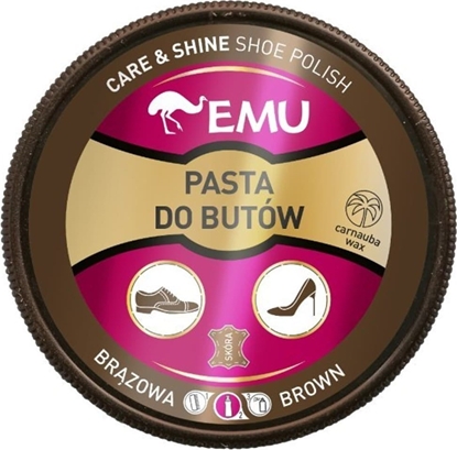 Picture of Vaco EMU Pasta do butów - brzowa 50ml