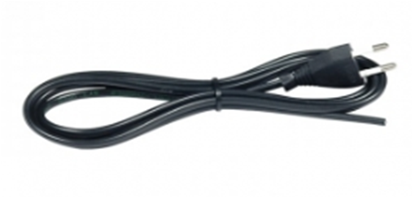 Attēls no Vads ar kontaktdakšu 2x0.75 2m melns