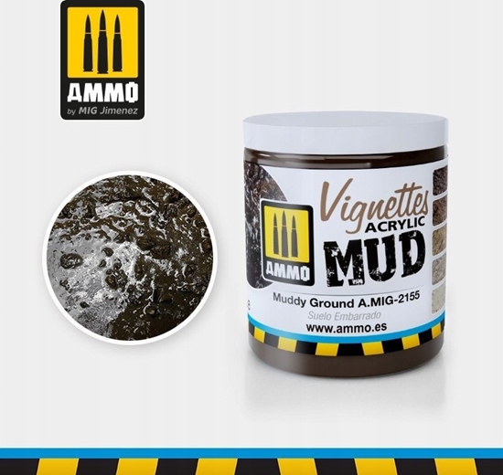 Picture of Vallejo Ammo: Acrylic Mud - Vignettes - Muddy Ground (100 ml)