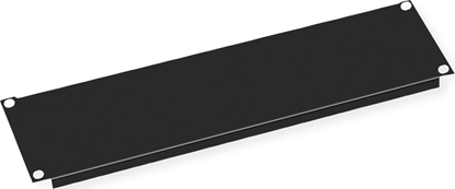 Attēls no Value 19" Blank Panel, 3U, Metal, black