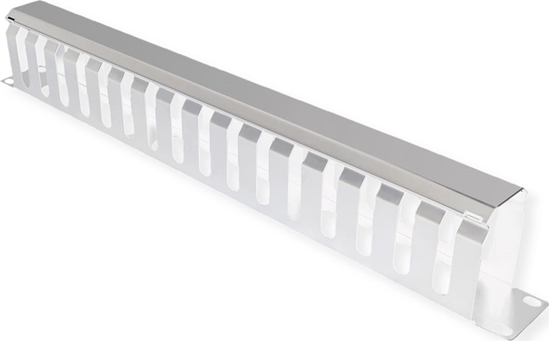 Picture of Value 19" Front Panel 1U with Patch channel 40 x 60 mm, grey