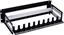 Picture of Value 19" Support Frame for DIN Rail-Mounted Devices, 3U, with Cable Management, black