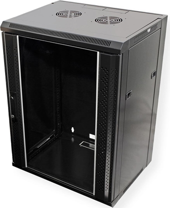 Attēls no Value 19" Wall Mount Rack 15U, 775x570x600 mm (HxWxD), black