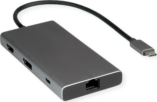 Picture of Value Dockingstation, HDMI+DP 4K60, 1x C USB3.2Gen1 + 2x A USB3.2 Gen1, 1x Type C PD, 1x RJ45