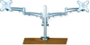 Picture of Value Dual LCD Monitor Arm, Desk Clamp, 4 Joints, height adjustable separately