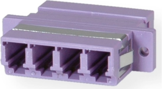 Picture of Value Fibre Optic Adapter LC quadruple, OM4, PB