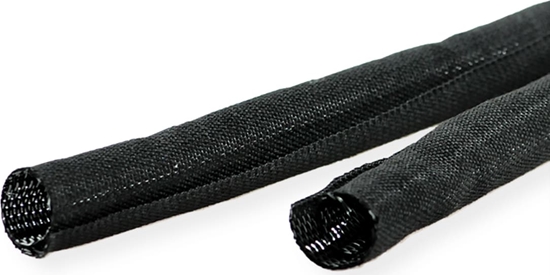 Picture of Value Gewebeschlauch SNAP für Kabelbündelung, schwarz, 25 m