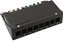 Изображение Value Keystone Module frame, 8 Ports, black