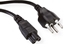 Picture of Value Notebook Power Cable, (T12/C5), 3pole (Swiss Version), black, 1 m