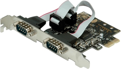 Picture of Value PCI-Express Adapter, 2x Serial RS232 D-Sub 9 Ports