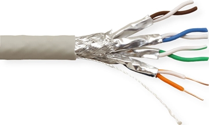 Picture of Value S/FTP Cable Cat.7 (Class F), Solid Wire, Dca, 100 m
