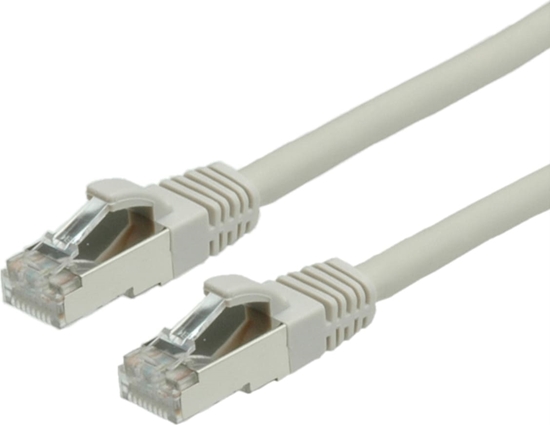 Picture of Value S/FTP Patch Cord Cat.6 (Class E), halogen-free, grey, 1.5 m