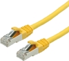 Picture of Value S/FTP Patch Cord Cat.6 (Class E), halogen-free, yellow, 3 m