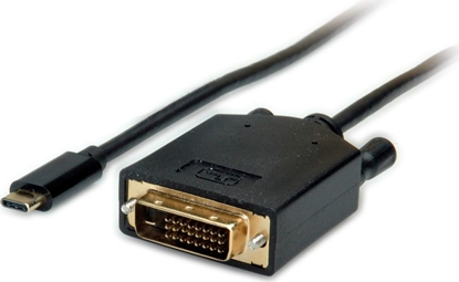 Attēls no Value USB Type C - DVI Cable, M/M, 2 m