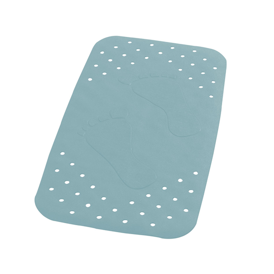 Picture of Vannas paklājs Pēdas 38x72cm 100% TPE, zils