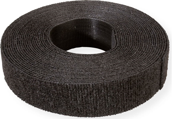 Изображение Velcro ® ONE-WRAP® Klettbandstreifen 20mm, unperforiert, schwarz, 5 m
