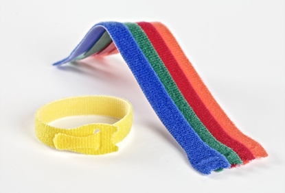 Изображение Velcro ® ONE-WRAP® Wiederverwendbare Klettstreifen, ONE-WRAP® Streifen 12mm x 20cm x 5 Multi