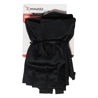 Attēls no Velosipēda cimdi L izmērs melni