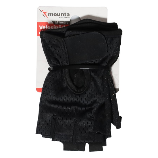 Изображение Velosipēda cimdi L izmērs melni