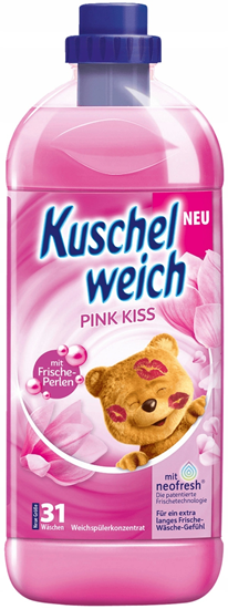 Изображение Veļas mīkstinātājs Kuschelweich Pink Kiss 1L