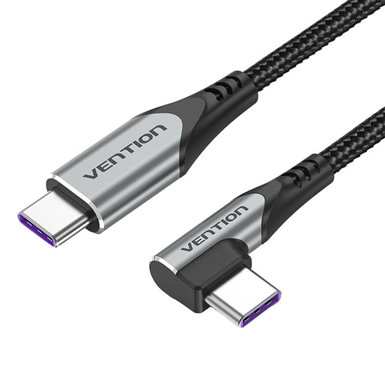 Picture of Kabel ktowy USB Vention TAKHF USB-C do USB-C 5A (szary)