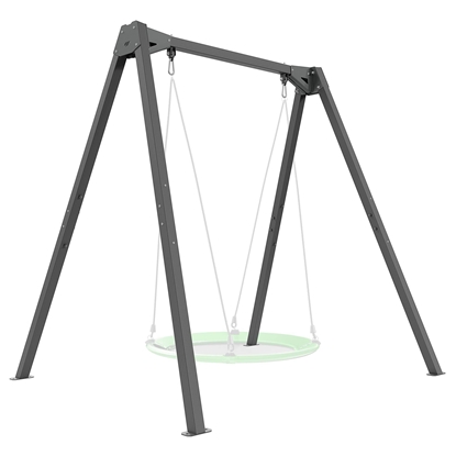 Attēls no Vienas šūpoles ar gultņiem (rāmis) Platas PREMIUM MO-015 - Marbo Sport