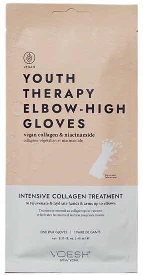 Picture of VOESH_Youth Therapy Elbow High Gloves kuracja do rk w rkawicach z kolagenem sigajcych do okci 40ml