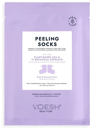 Picture of VOESH_Peeling Socks skarpety zuszczajce z kwasami AHA i Ekstraktami Botanicznymi 40ml
