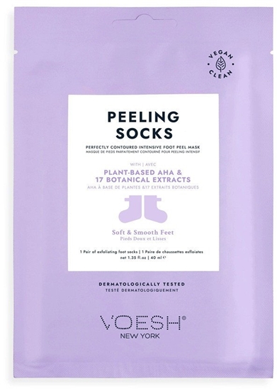 Picture of VOESH_Peeling Socks skarpety zuszczajce z kwasami AHA i Ekstraktami Botanicznymi 40ml