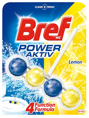 Picture of WC bloks Bref Power Aktiv Lemon 51g