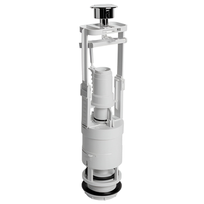 Изображение WC izplūdes mehānisms OVJC000, viena poga, hromēta