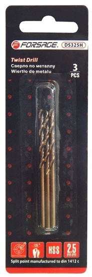 Picture of Wierto do metali  2.5mm HSS(3szt)