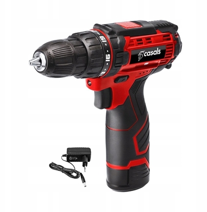 Picture of Wkrtarko-wiertarka bezprzewodowa elektryczna 12V CASALS CSC1205BC