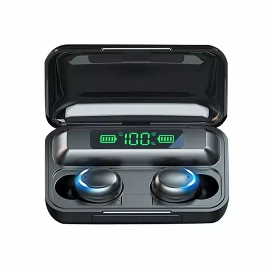 Picture of WoW 5C Sport & Leisure Super-Fit TWS Bluetooth 5.1 Stereo Earphones with HD Mic LED charging USB