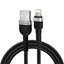 Picture of Wozinsky Wozinsky WNBAL1 USB-A / Lightning 2.4A cable 1 m - black