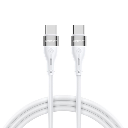 Picture of Wozinsky Wozinsky WSTCC1 USB-C / USB-C PD 65W cable 1 m long - white