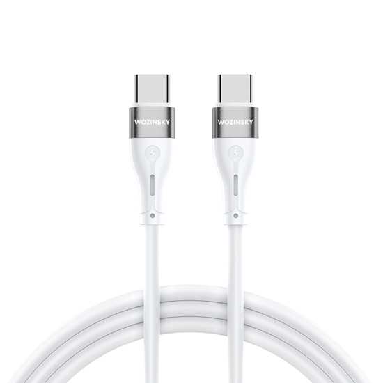 Picture of Wozinsky Wozinsky WSTCC2 USB-C / USB-C PD 65W cable 2 m - white