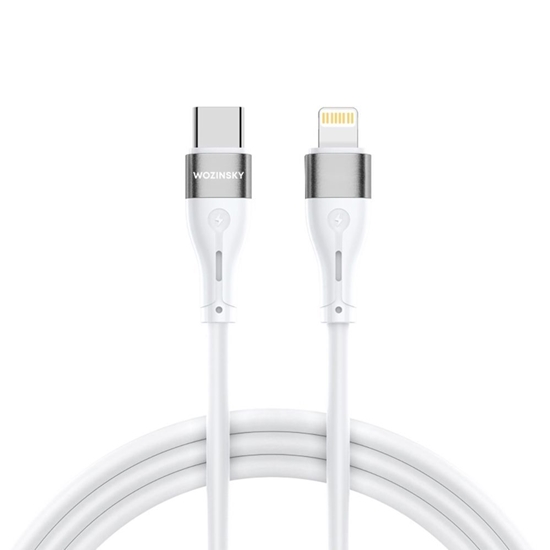Picture of Wozinsky Wozinsky WSTCL2 Lightning / USB-C PD 27W cable 2 m - white