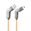 Picture of XO kabel NB276 4w1 USB-C - Lightning + USB - USB-C 60W 1,0m szary