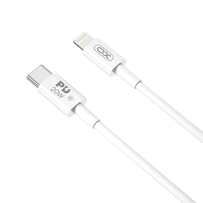 Picture of XO cable NB-Q189A PD USB-C - Lightning 1 0m 20W white 6920680880126