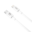 Attēls no XO cable NB-Q189A PD USB-C - Lightning 1 0m 20W white 6920680880126