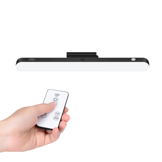 Picture of XO LED magnetic lamp YH08B 1200mAh black + remote 