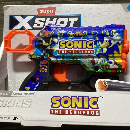 Изображение XShot XSHOT aislinis autuvas Sonic The Hedgehog 8vnt., asort., 36679