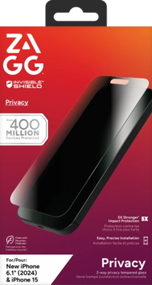 Picture of ZAGG InvisibleShield Glass Elite Privacy for iPhon
