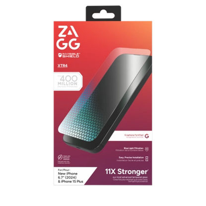 Picture of ZAGG InvisibleShield Glass XTR4 Graphene Protectiv