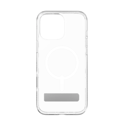 Attēls no Zagg ZAGG Crystal Palace Snap Kickstand MagSafe Case with Stand for iPhone 16 Pro Max - Clear