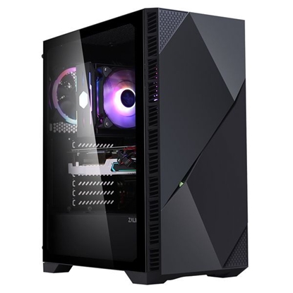 Attēls no ZALMAN Z3 Iceberg Black ATX,T/G,ARGB Fan x 2