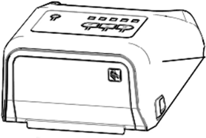 Изображение Zebra Zebra Kit, Cover Assembly for Standard Models with the Print Touch icon (includes Media Window), ZD420T
